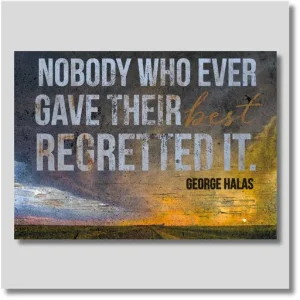 No Regrets
