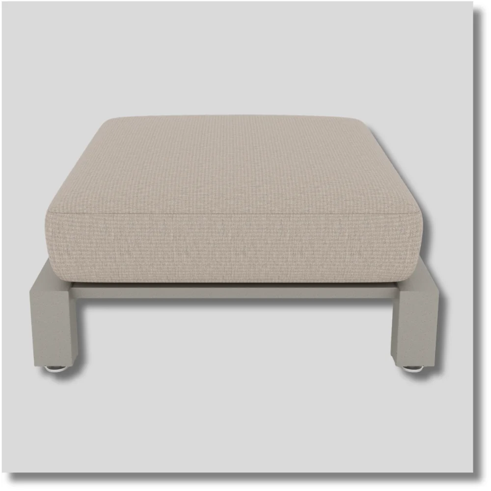 Pelican Oversized Ottoman