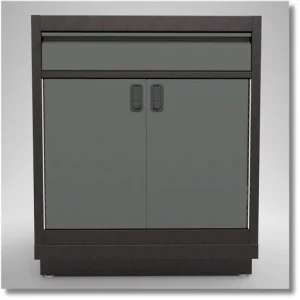 HD Lower Cabinets with One Drawer and Two Doors