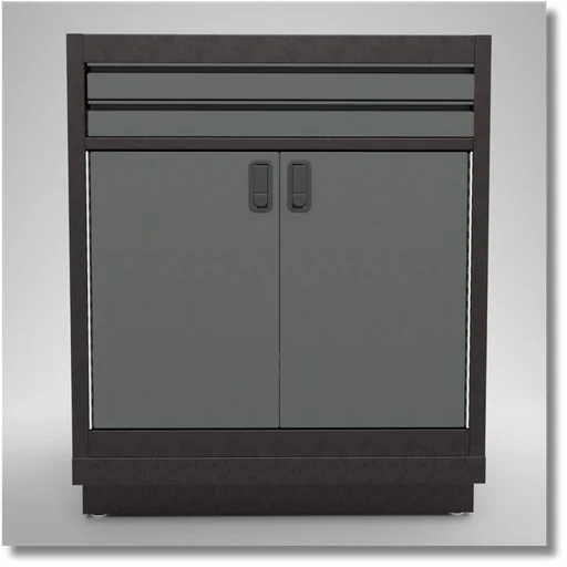 HD Lower Cabinets with Two Drawers and Two Doors