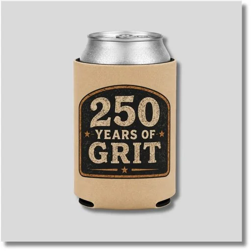 250 Years of Grit Koozie