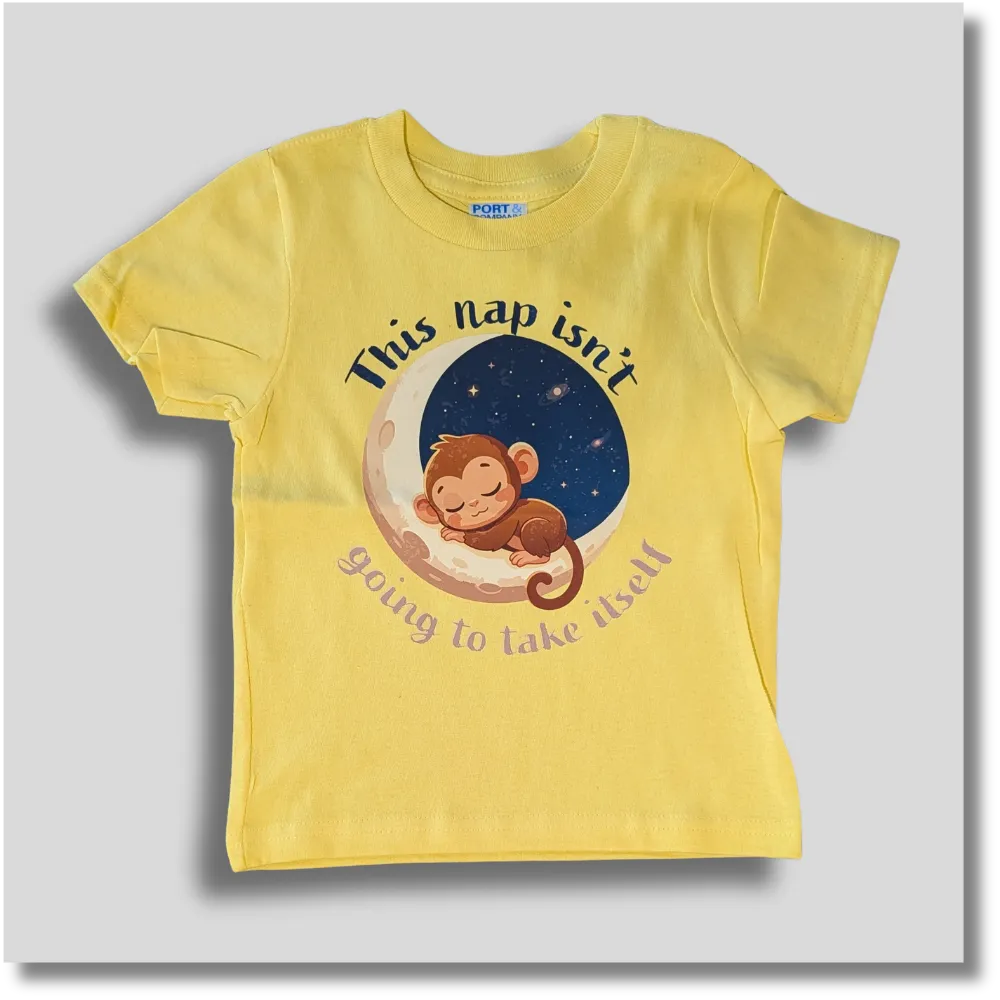 This Nap Isn't Going to Take it Self Graphic Youth T-Shirt