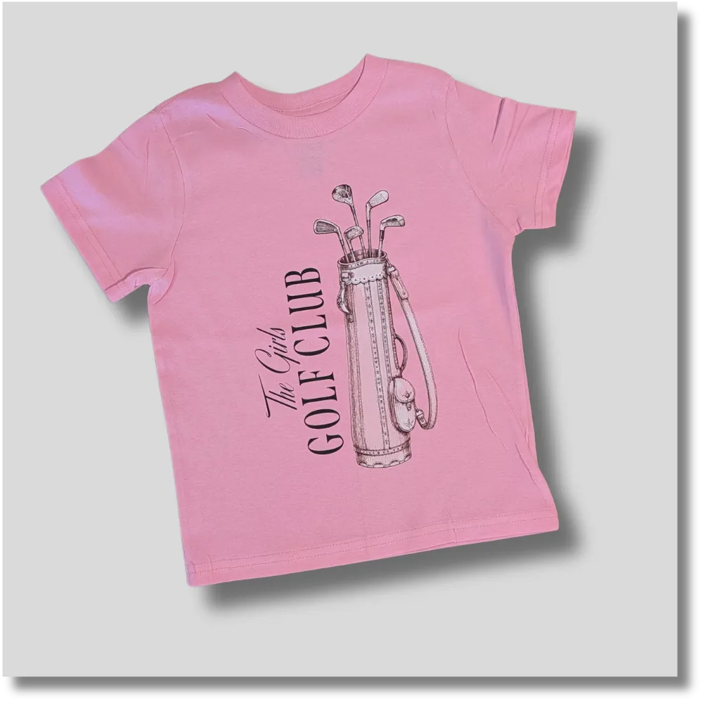 The Girls Golf Club graphic youth T-Shirt