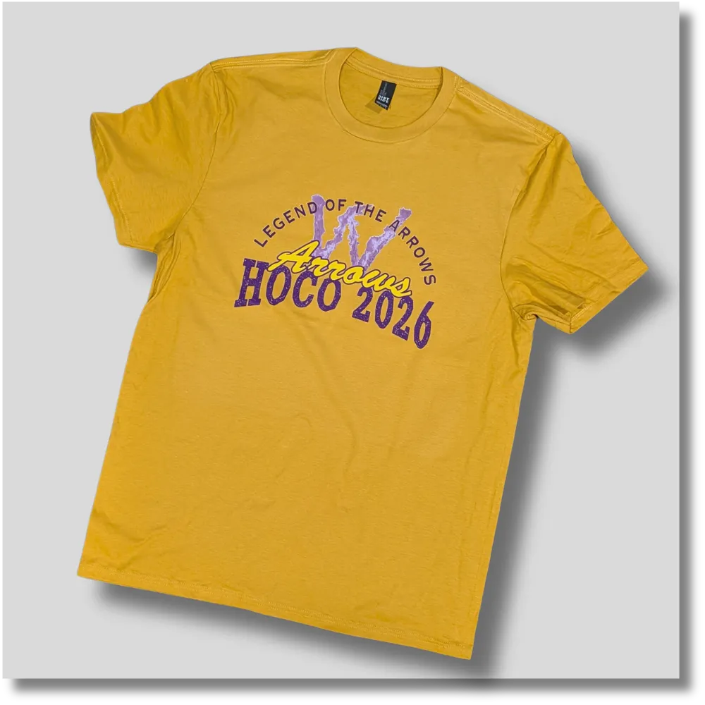 2026 Legend of the Arrows Burning W Graphic T-Shirt