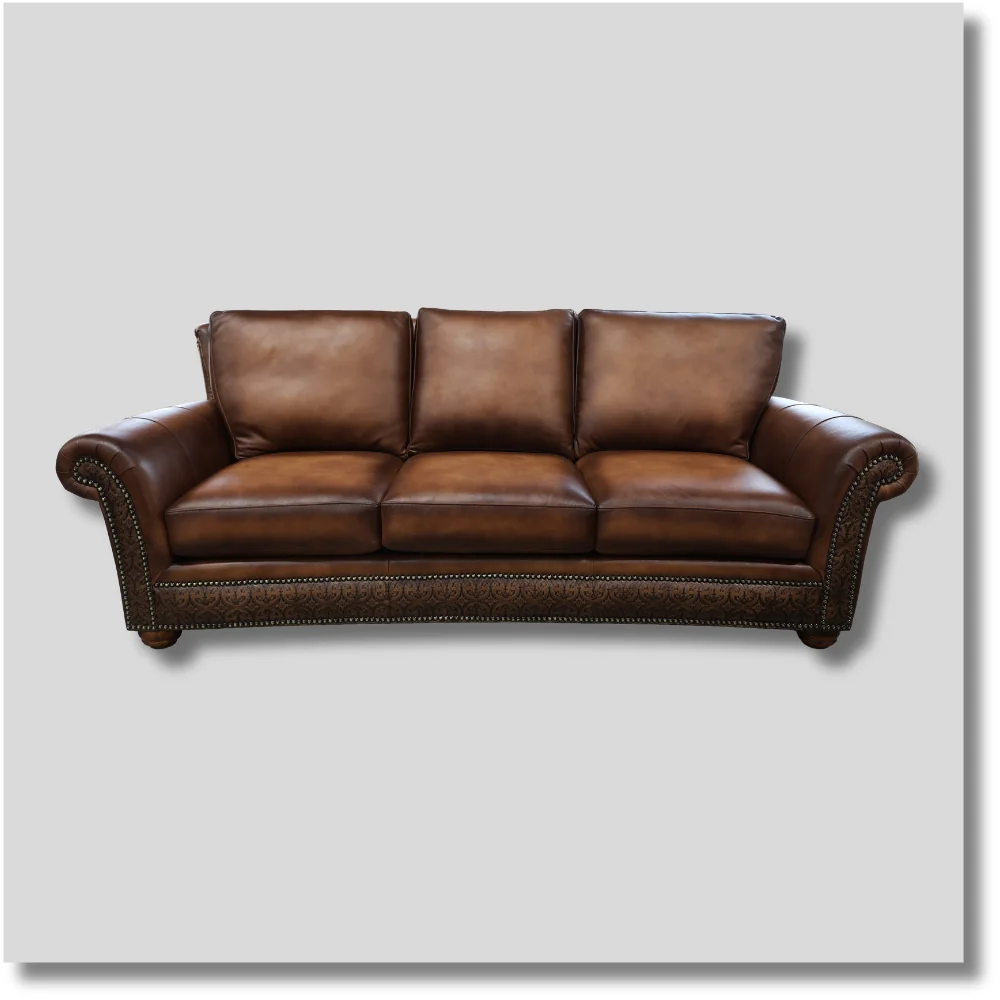 The Coteau premium leather sofa