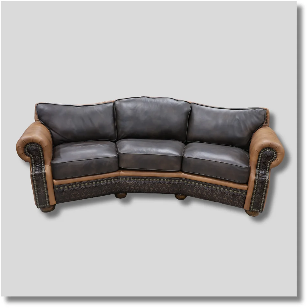 The Stockman premium leather sofa