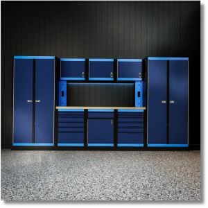 12' HD Steel Tool Cabinet Run